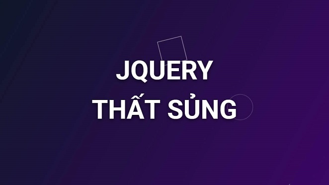 Sự thoái trào của jQuery: Tại sao 'Huyền thoại' một thời không còn được sủng ái?